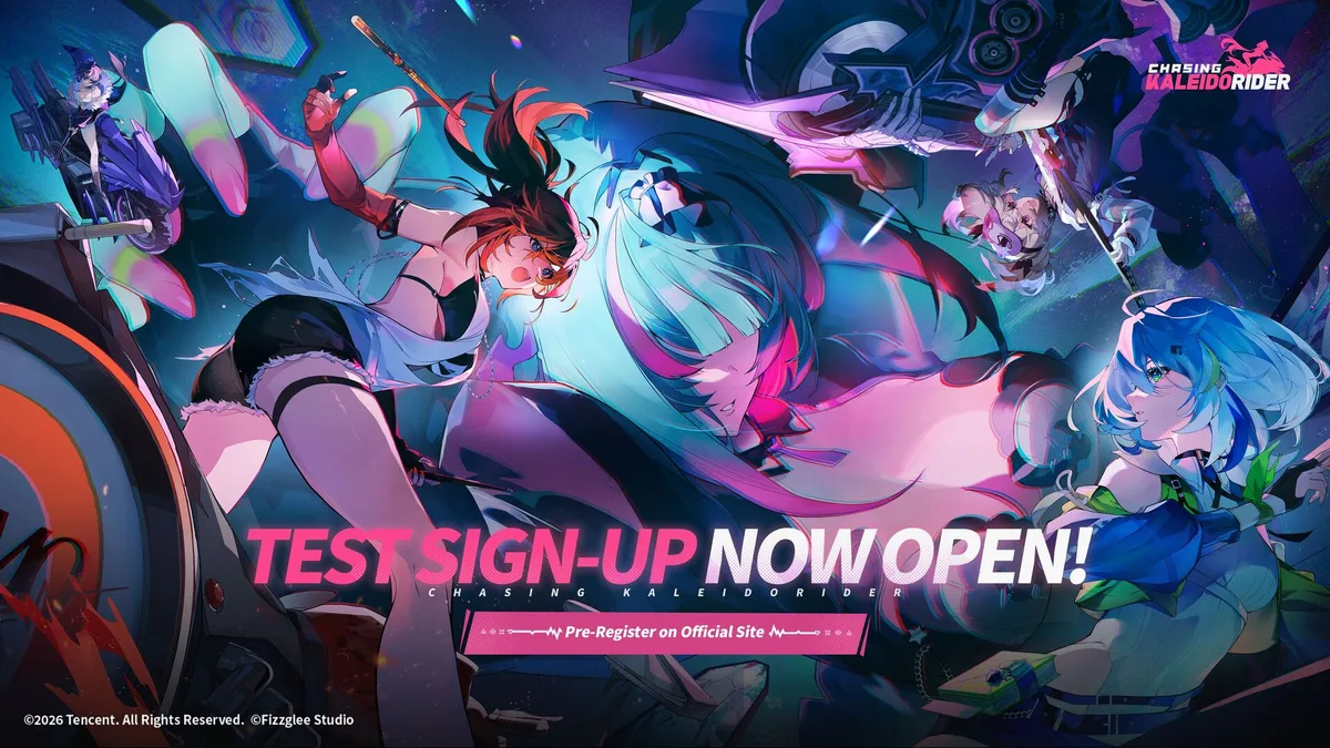Chasing Kaleidorider KALEIDO Test Is Open — Sign Up Now on iOS, Android, and PC