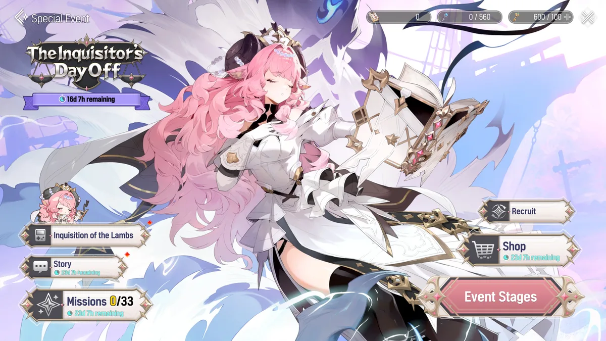 Mongil: Star Dive — Mabel Launch Events: Day Off Story, 7-Day Login Gifts, and Discord Rewards