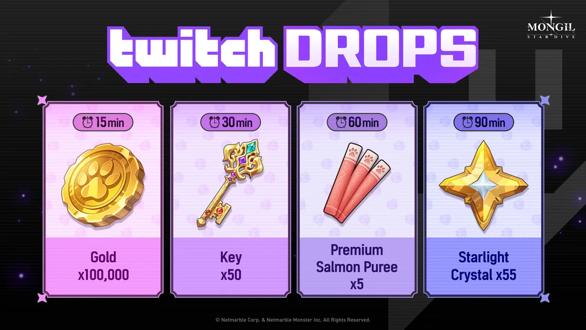Mongil: Star Dive Twitch Drops — Watch Streams for Free In-Game Rewards