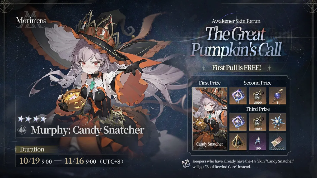 Morimens Murphy Skin Rerun: Candy Snatcher Returns
