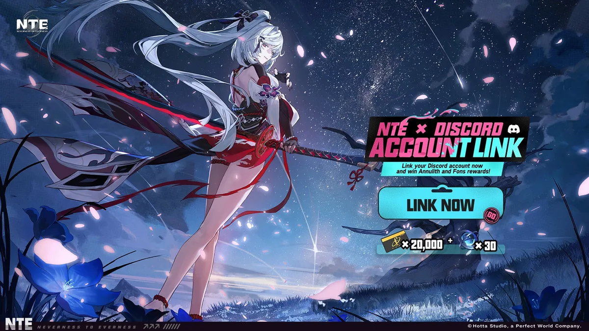 NTE Discord Account Linking Pays Annulith ×30 and Fons ×20,000
