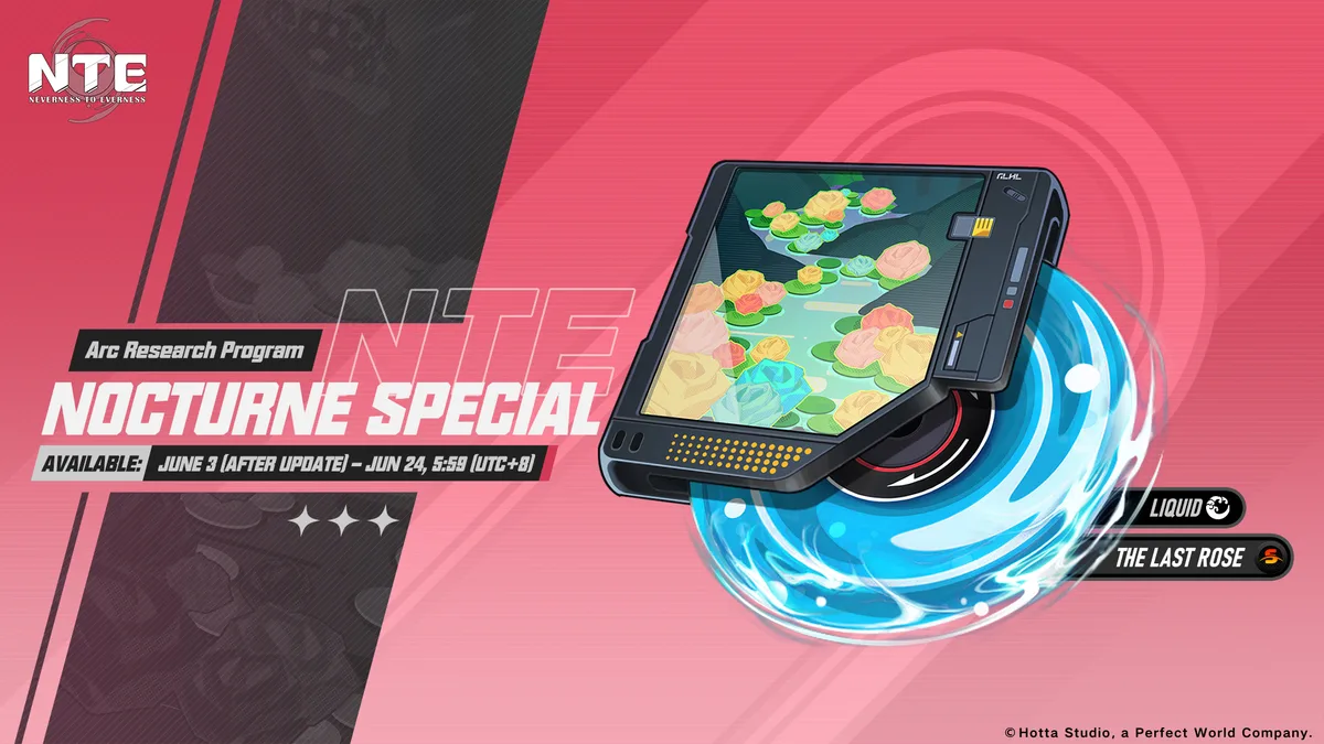 NTE Nocturne Special Arc Research Program — The Last Rose Details and Pity