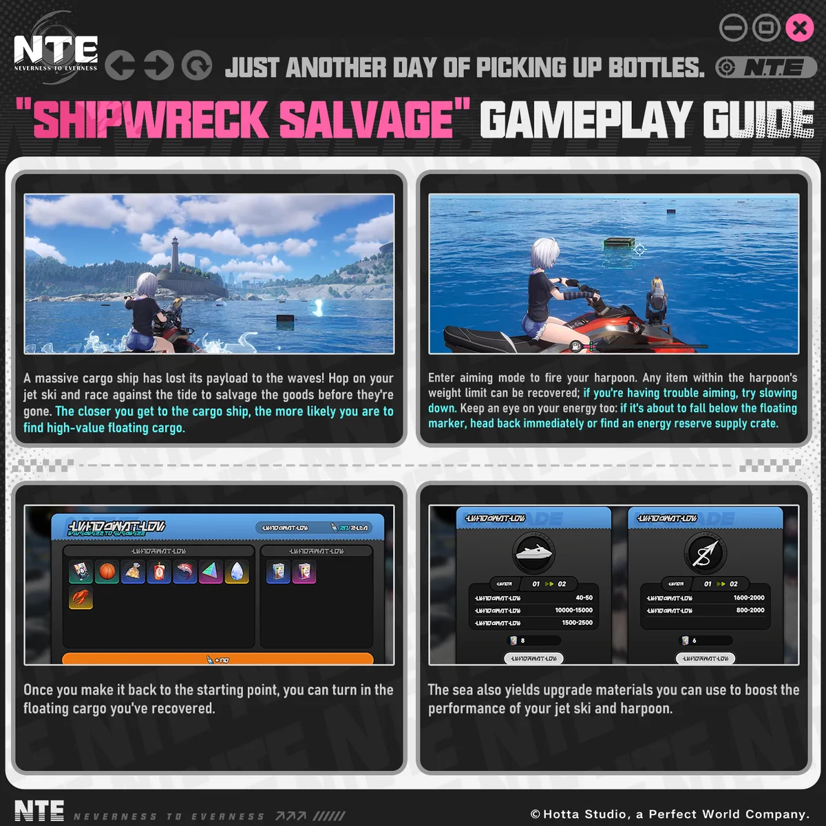 NTE Shipwreck Salvage Runs to September 30