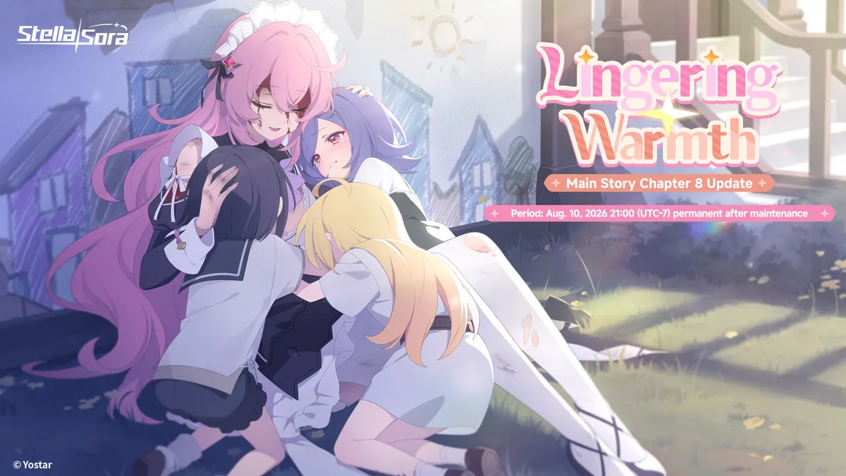 Stella Sora Main Story Chapter 8 Lingering Warmth Is Live