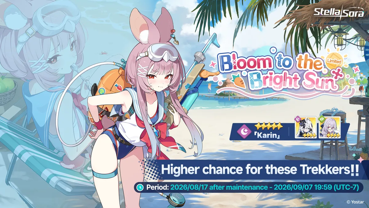 Stella Sora Karin Banner: Guaranteed Copy Within 120 Recruitments