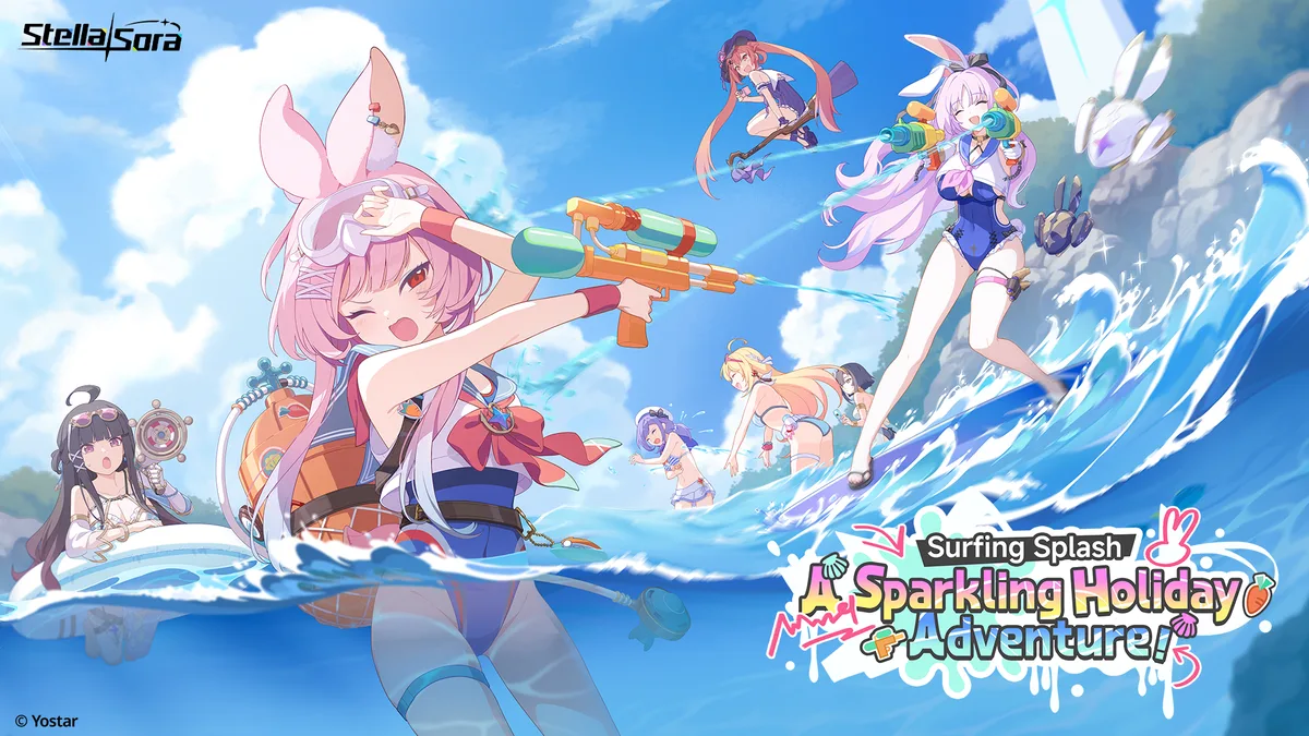 Stella Sora Version 1.14 Is Live With Karin and the Surfing Splash Event