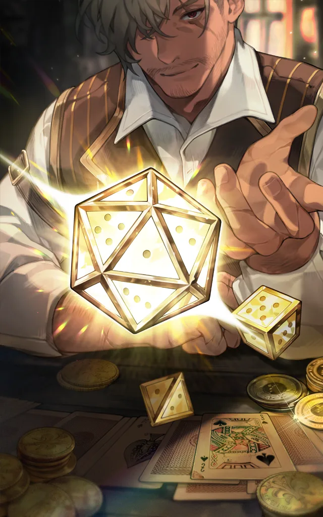 Gambling King's Dice