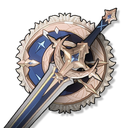 Moonlight Wolf's Sword and Shield