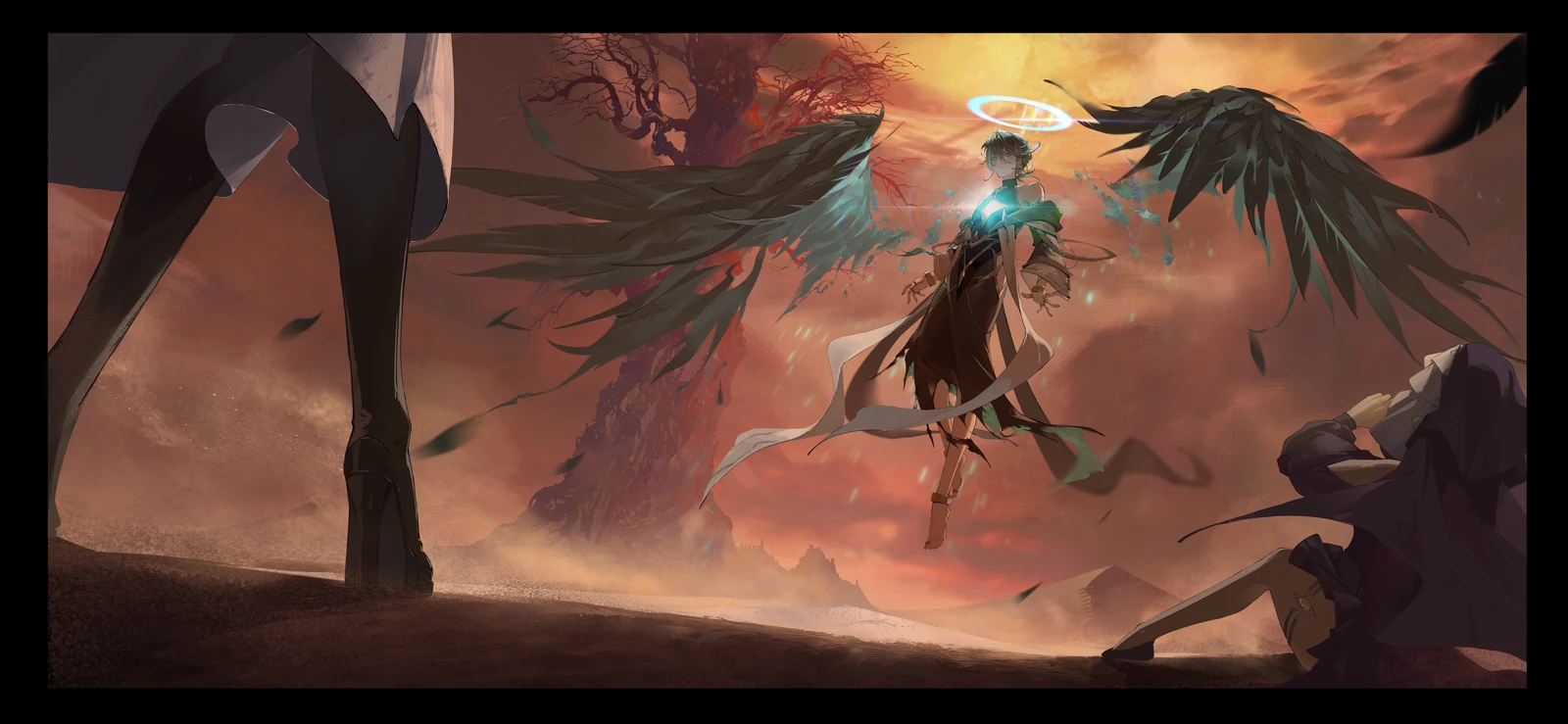 Sacred Bleeding Heart artwork 1