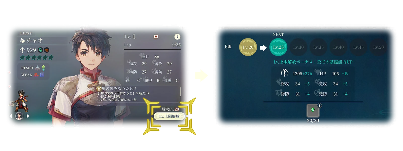 Max Level 1