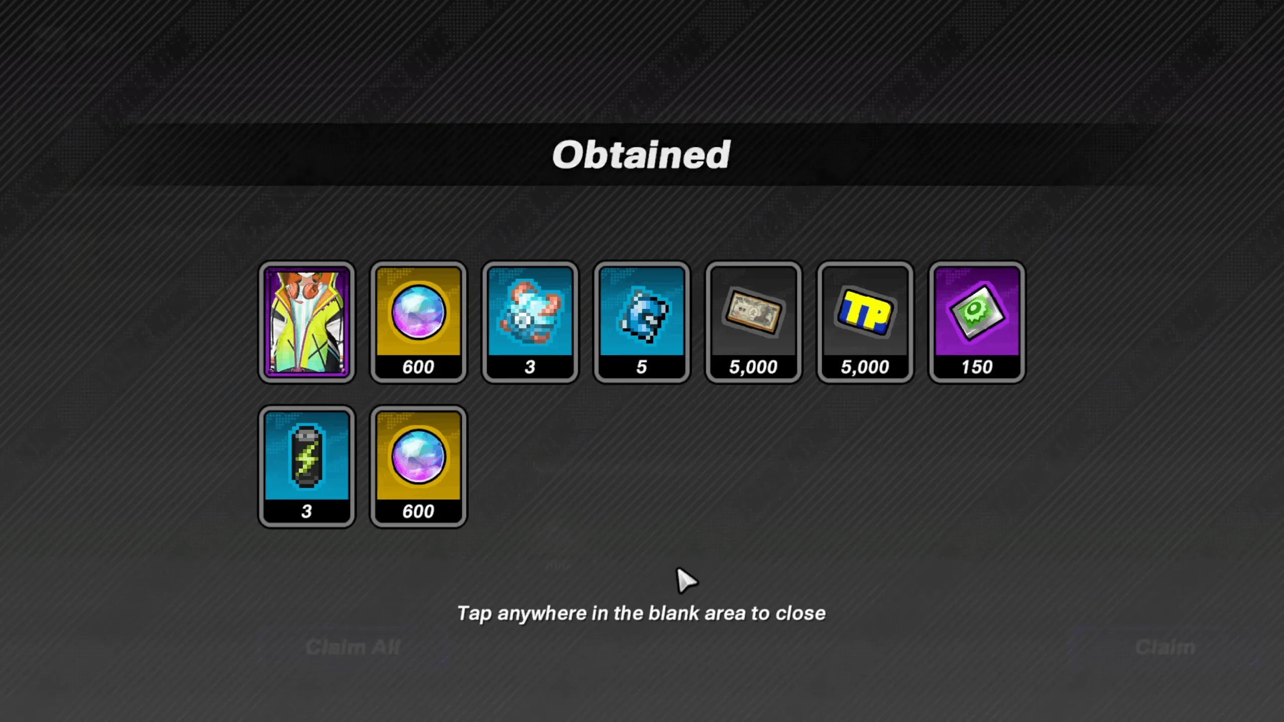 From there, make sure to claim all available rewards, the amount will vary depending on when you play, but the launch rewards will give enough for a **10x Synchro**. Any extra currency you have can be used for single pulls or saved if you are happy with the result from the initial 10-pull.