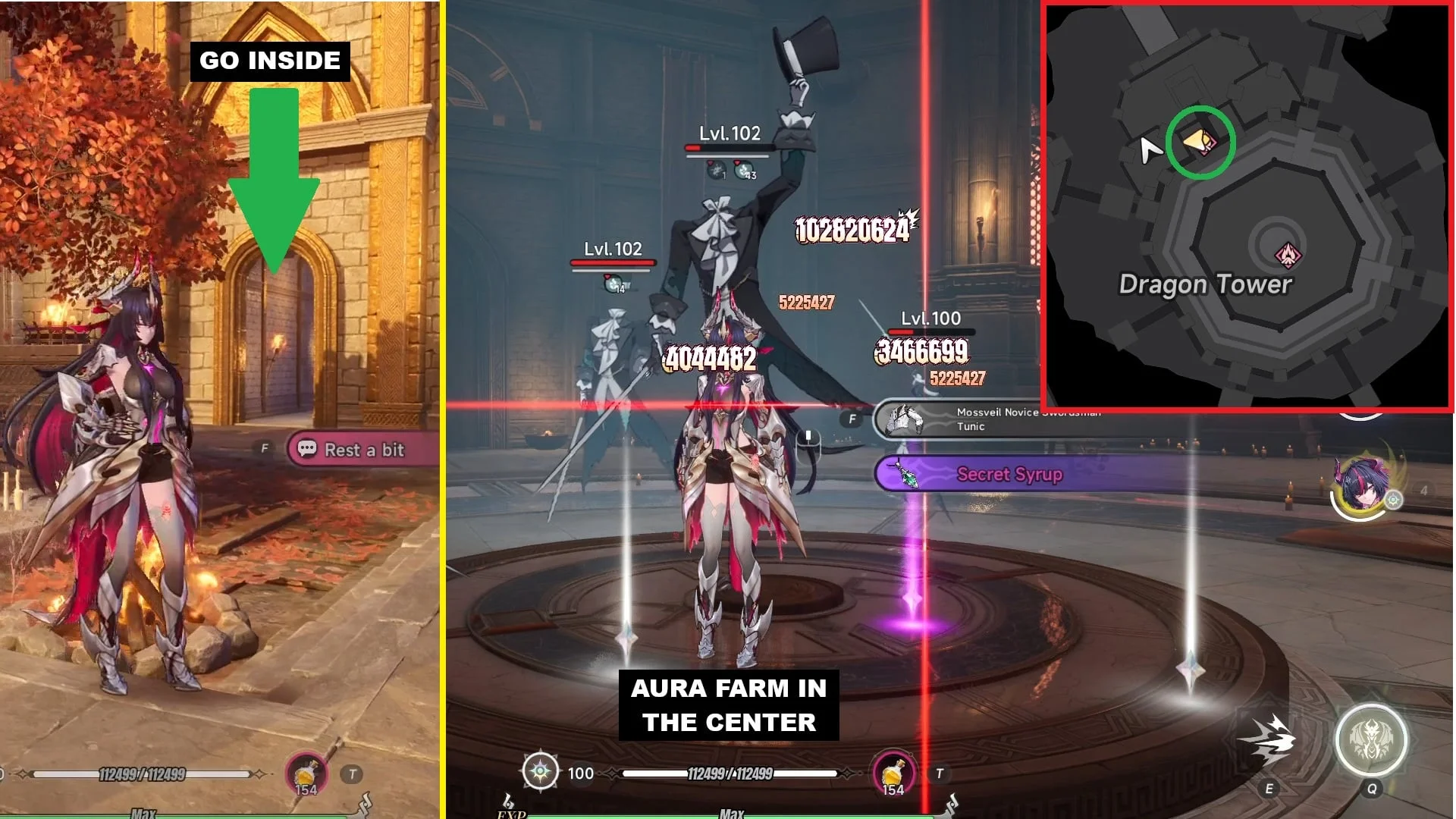 Semi-AFK Mystery Button farming spot
