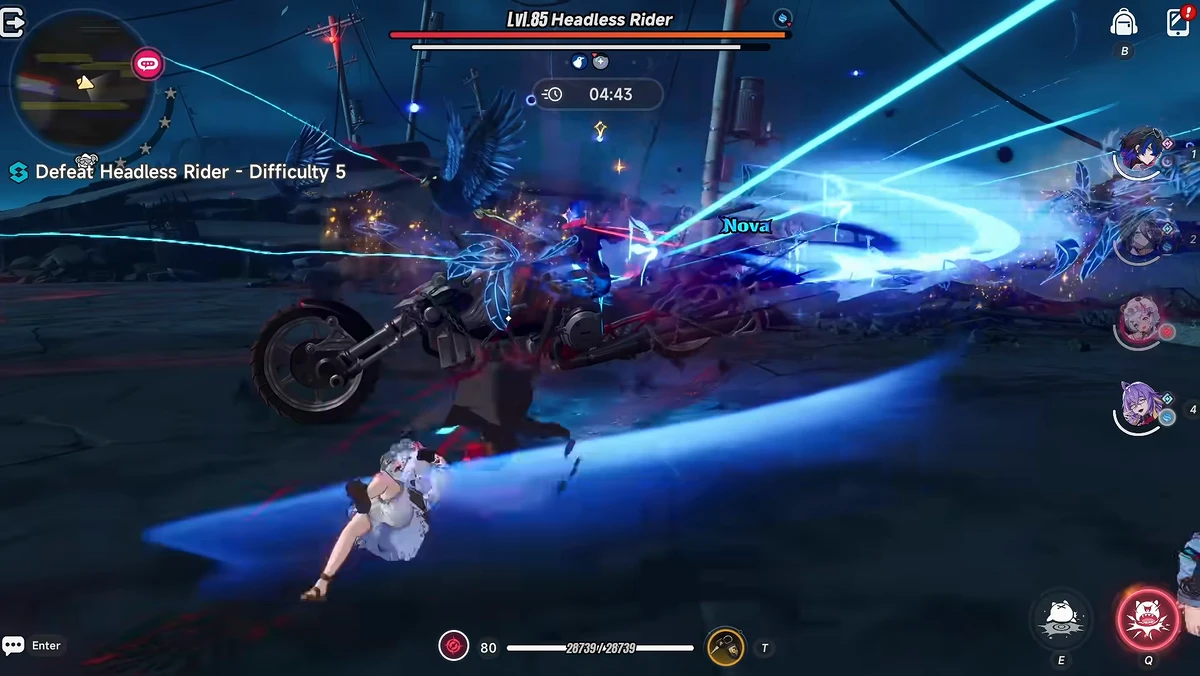 A Nova trigger on the team