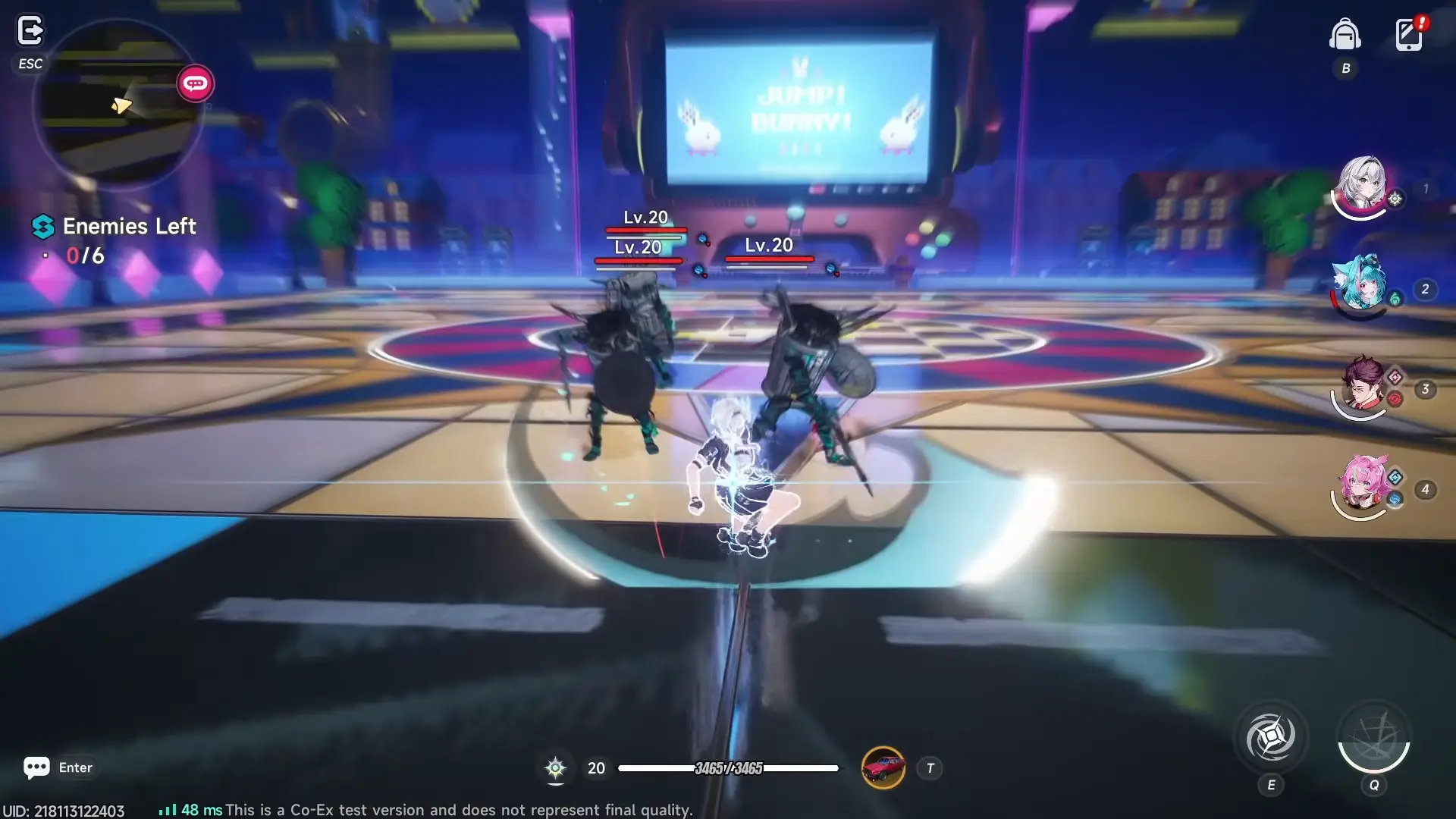 Critical Dodge in action — time your dodge to the Red Flash to trigger invincibility frames