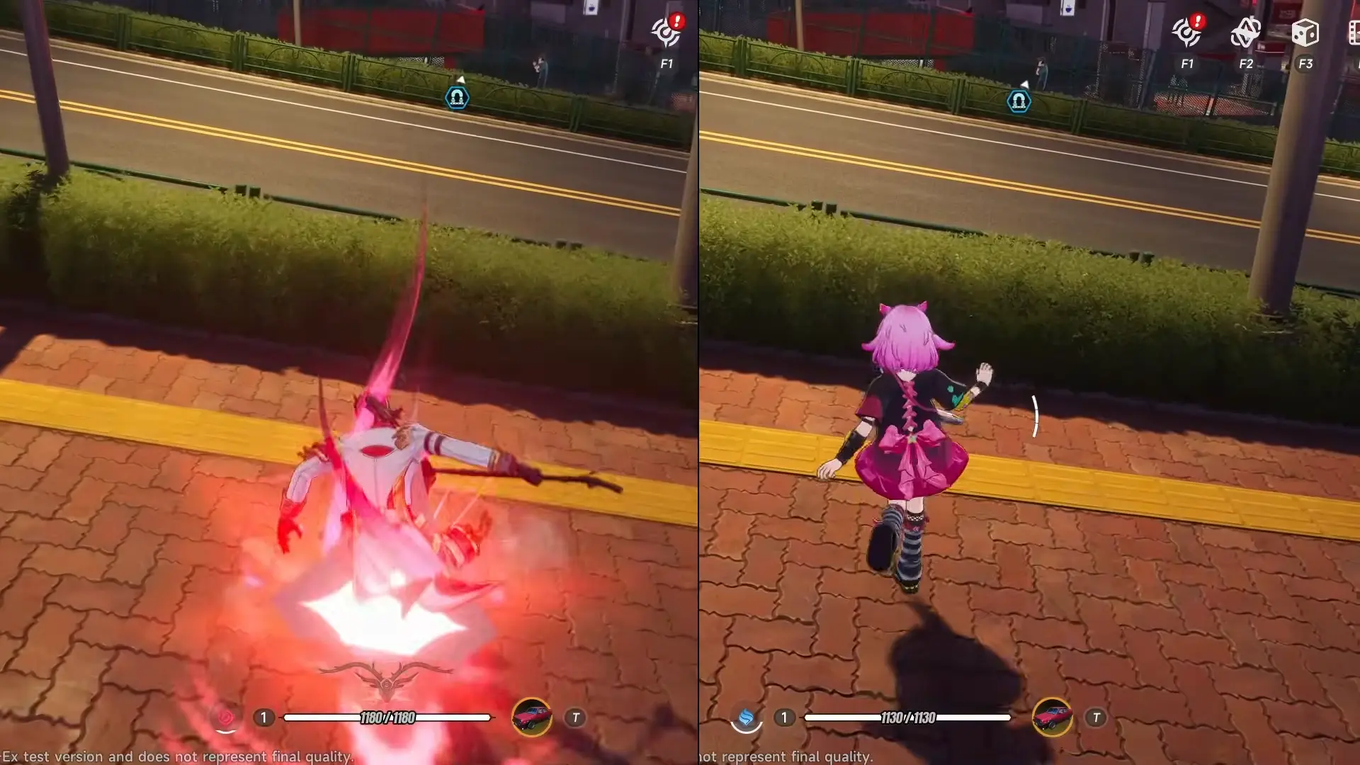 Plunge attacks — aerial AoE strikes that scale up to 200% damage based on fall height