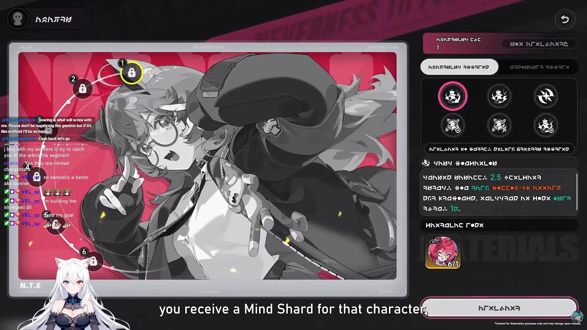 The Awakening panel — select any bonus node freely and re-spec at any time without cost