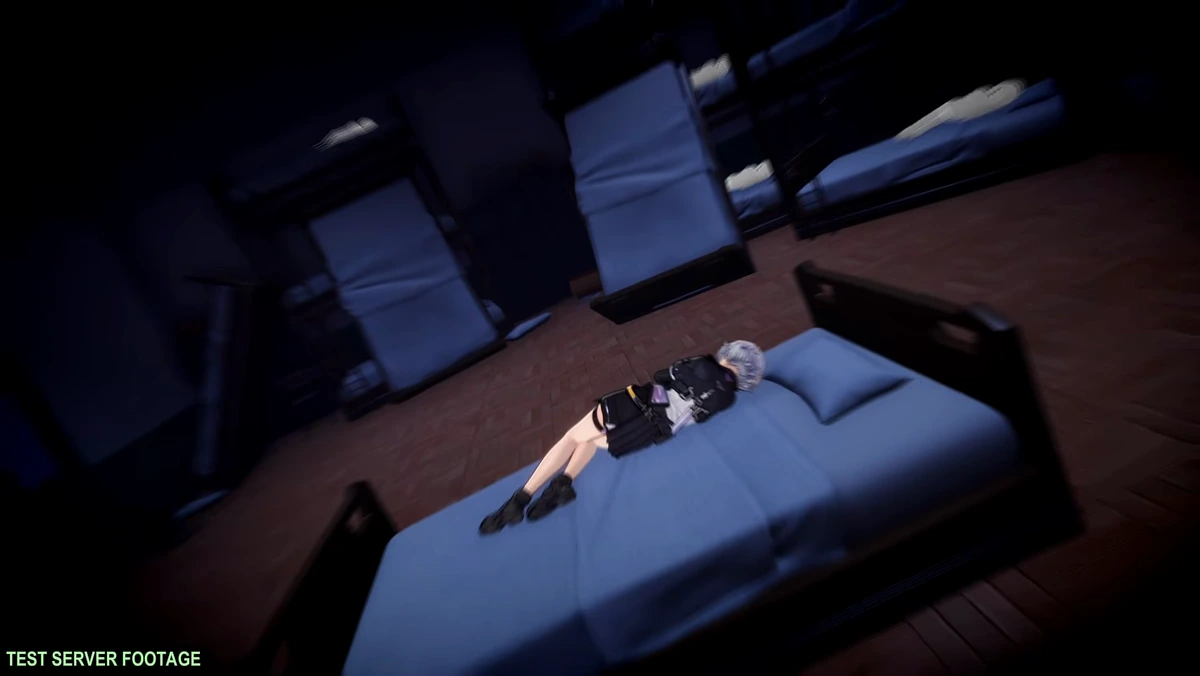 Sleeping in an empty bed ends the dream.
