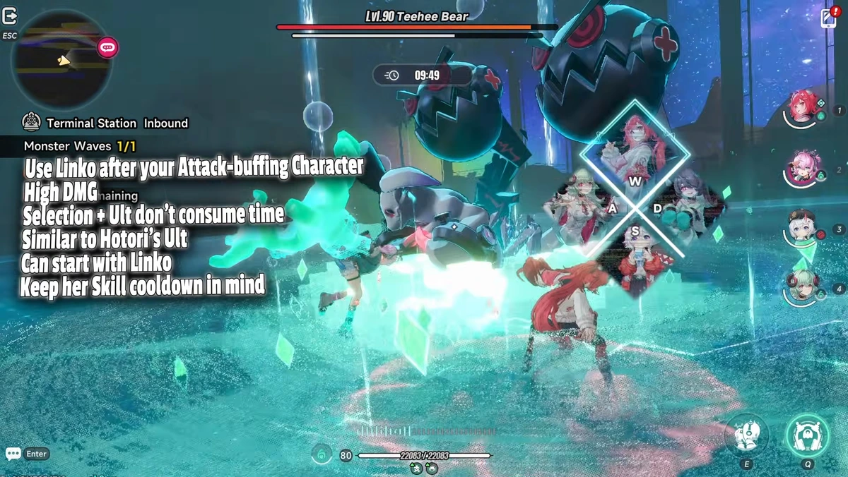 Where Linko sits in a rotation